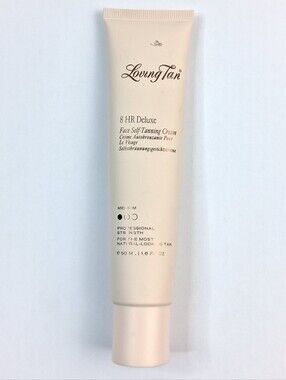Loving Tan 8 HR Deluxe Face Self Tanning Cream: Medium SEALED